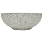 Vidaxl opzetwasbak rond φ41x14 cm keramiek grijs