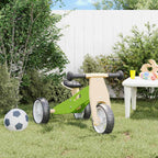 Vidaxl loopfiets voor kinderen 2-in-1 groen