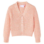 Vidaxl kindervest gebreid 128 gemengd roze