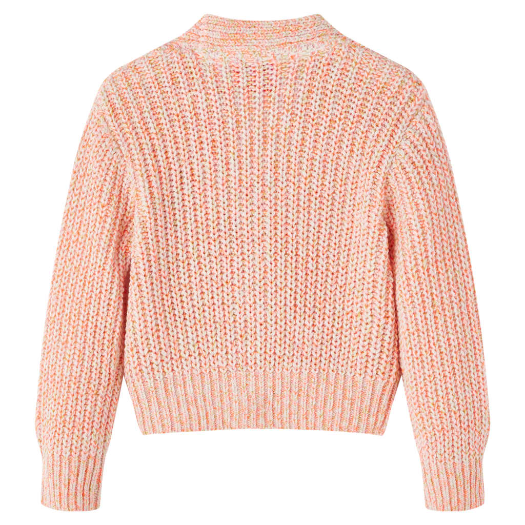 VidaXL Kindervest gebreid 140 gemengd roze