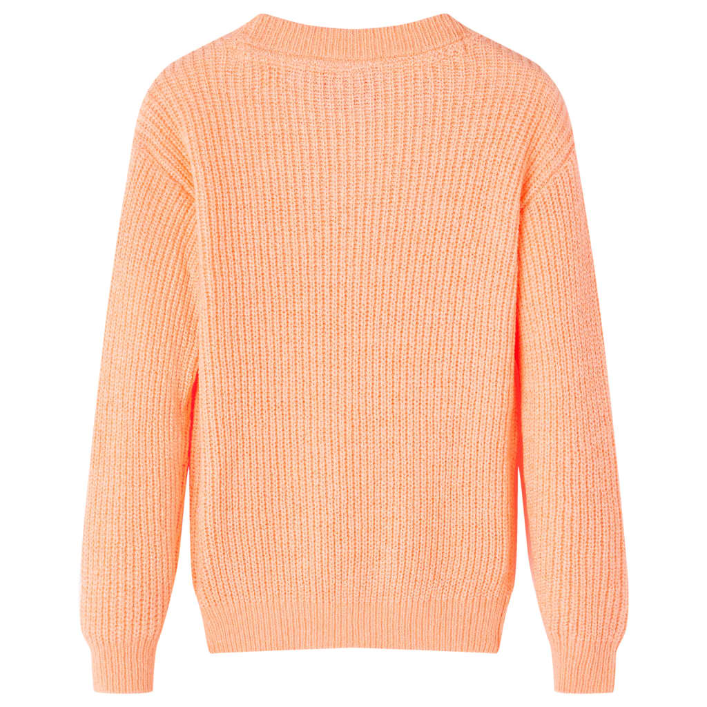 VidaXL Kindertrui gebreid 104 feloranje
