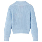 Vidaxl kindervest gebreid 116 blauw