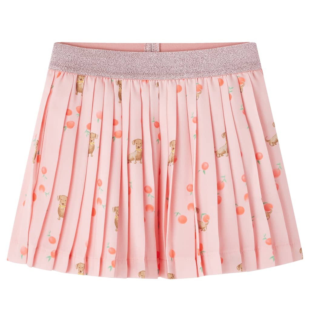 VidaXL Kinderplooirok 116 lichtoranje