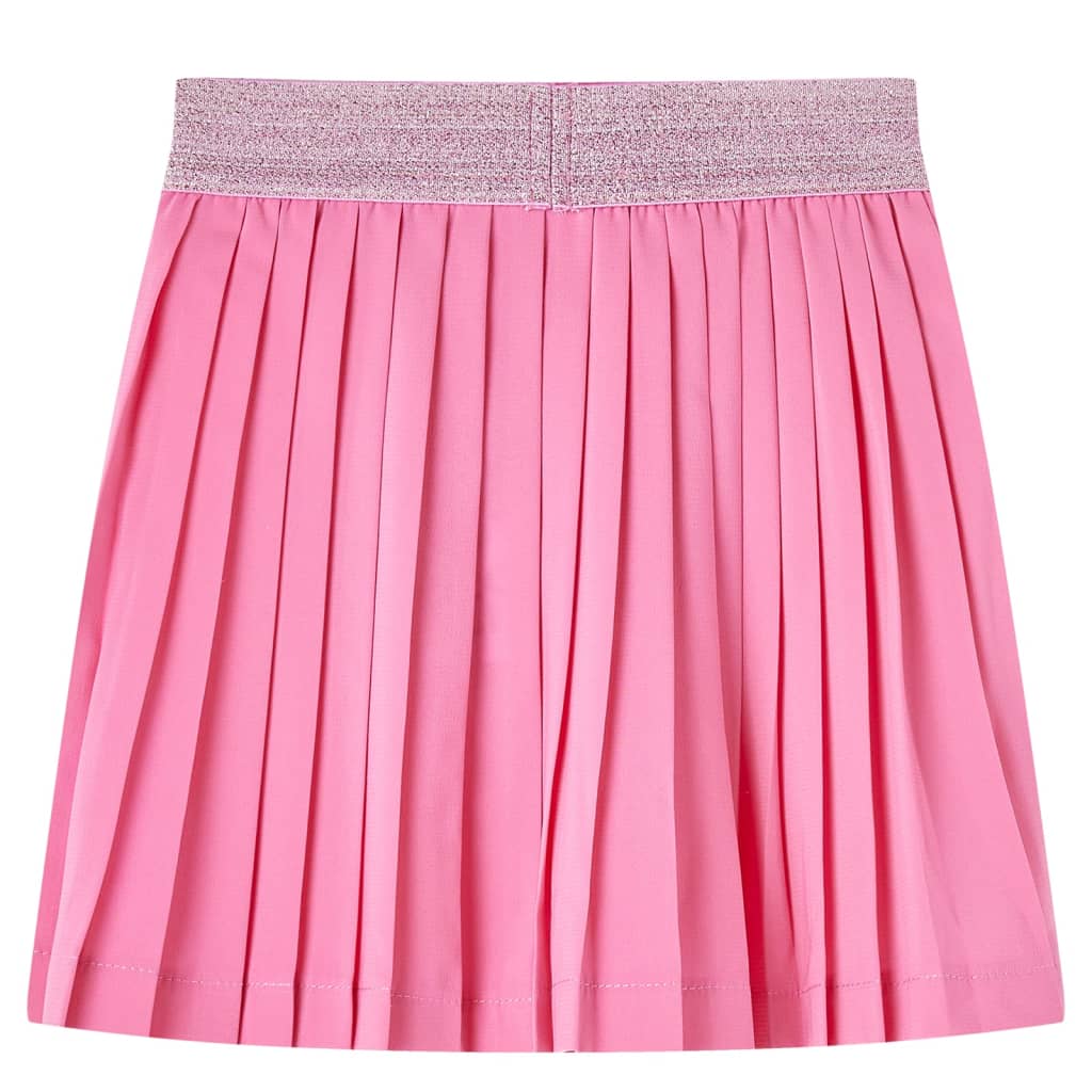 Vidaxl kinderplooirok 116 roze