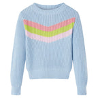 Vidaxl kindertrui gebreid 92 blauw