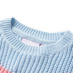 Vidaxl kindertrui gebreid 92 blauw