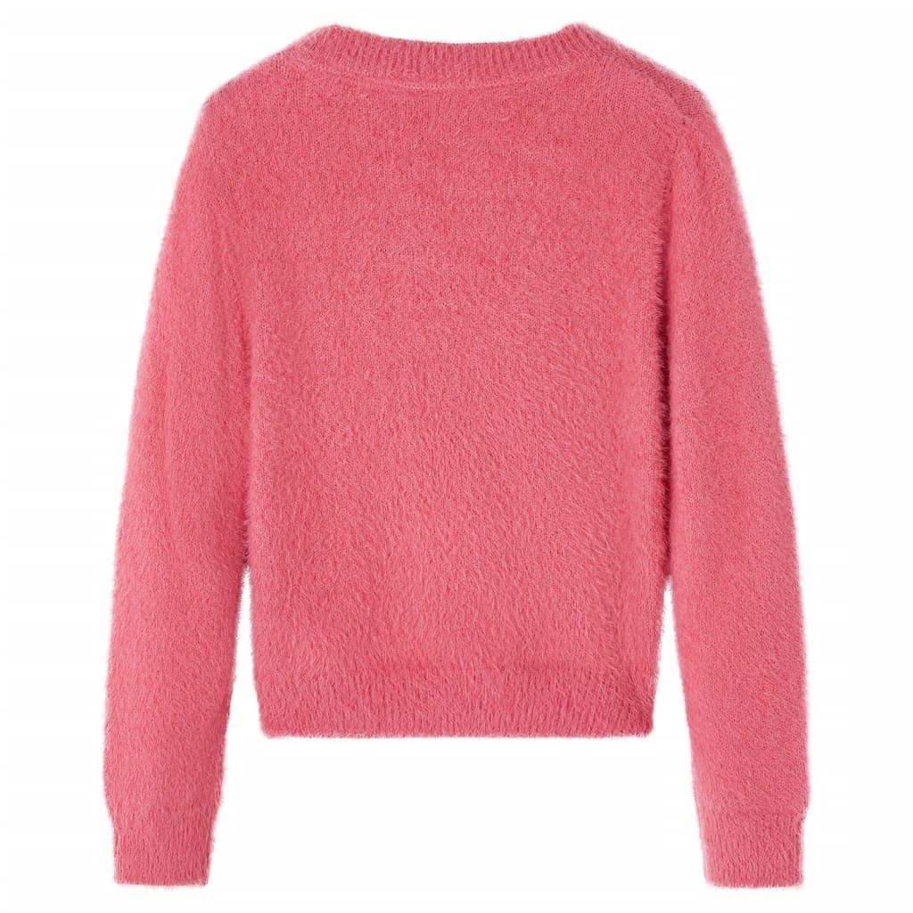 Vidaxl kindertrui gebreid 104 oudroze