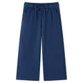 VidaXL Kinderbroek met wijde pijpen 92 marineblauw