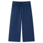 VidaXL Kinderbroek met wijde pijpen 92 marineblauw