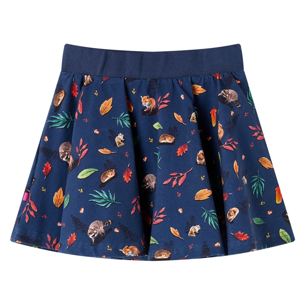Vidaxl kinderrok 140 marineblauw