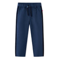 Vidaxl kinderbroek met zwarte bies 104 marineblauw