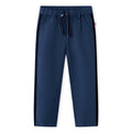 Vidaxl kinderbroek met zwarte bies 128 marineblauw