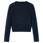 Vidaxl kindervest gebreid 116 marineblauw