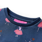 Vidaxl kinderjurk 140 marineblauw