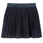 Vidaxl kinderrokje met glitters 104 marineblauw