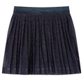 Vidaxl kinderrokje met glitters 116 marineblauw