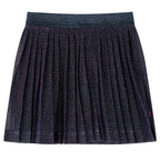 Vidaxl kinderrokje met glitters 116 marineblauw