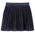 Vidaxl kinderrokje met glitters 116 marineblauw