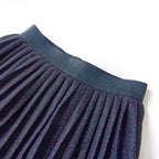 Vidaxl kinderrokje met glitters 116 marineblauw