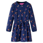 Vidaxl kinderjurkje 128 marineblauw