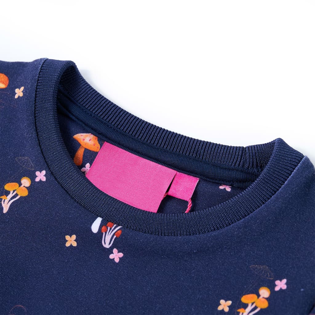 Vidaxl kinderjurkje 128 marineblauw