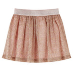 Vidaxl kinderrokje met glitters 104 zachtroze