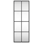 Vidaxl wandspiegel rechthoekig 30x80 cm ijzer zwart