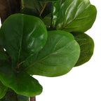 Vidaxl kunstplant vijgenboom 232 bladeren 180 cm groen