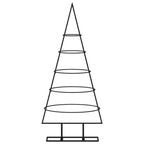Vidaxl kerstdecoratie kerstboom 90 cm metaal zwart