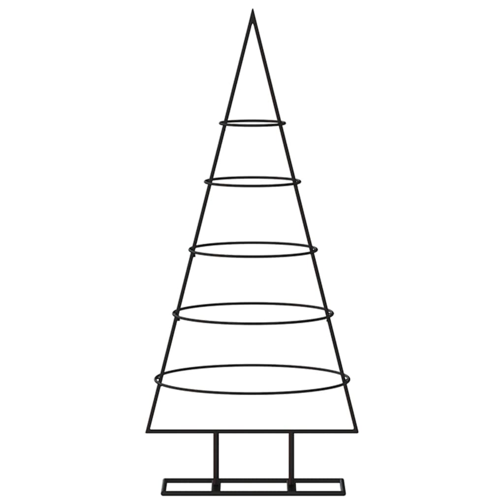 Vidaxl kerstdecoratie kerstboom 90 cm metaal zwart