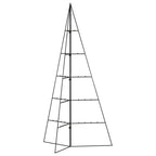 Vidaxl kerstdecoratie kerstboom 100 cm metaal zwart