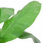Vidaxl kunstplant bananenboom 9 bladeren 120 cm groen