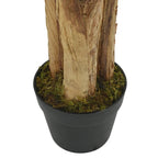 Vidaxl kunstplant bananenboom 9 bladeren 120 cm groen