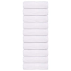 Vidaxl washandjes frogn 10 st 15x21 cm 360 g m² wit