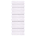 Vidaxl washandjes 10 stuks frogn wit 30x30 cm 100% katoen