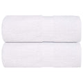 Vidaxl gastendoekjes frogn 2 st 30x50 cm 360 g m² wit