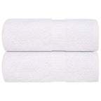 Vidaxl gastendoekjes frogn 2 st 30x50 cm 360 g m² wit