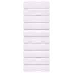 Vidaxl gastendoekjes frogn 10 st 30x50 cm 360 g m² wit