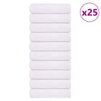 Vidaxl douchehanddoeken frogn 25 st 70x140 cm 360 g m² wit