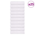Vidaxl badhanddoeken frogn 25 st 100x150 cm 360 g m² wit
