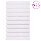 Vidaxl saunahanddoeken frogn 25 st 80x200 cm 360 g m² wit