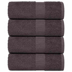 Vidaxl washandjes frogn 4 st 15x21 cm 360 g m² antraciet