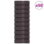 Vidaxl washandjes frogn 50 st 30x30 cm 360 g m² antraciet