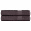 Vidaxl saunahanddoeken frogn 2 st 80x200 cm 360 g m² antraciet