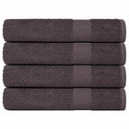 Vidaxl saunahanddoeken frogn 4 st 80x200 cm 360 g m² antraciet