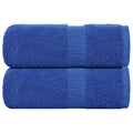 Vidaxl gastendoekjes frogn 2 st 30x50 cm 360 g m² blauw