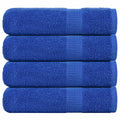 Vidaxl handdoeken frogn 4 st 50x100 cm 360 g m² blauw