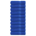 Vidaxl handdoeken frogn 10 st 50x100 cm 360 g m² blauw