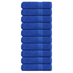 Vidaxl handdoeken frogn 10 st 50x100 cm 360 g m² blauw
