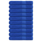 Vidaxl saunahanddoeken frogn 10 st 80x200 cm 360 g m² blauw